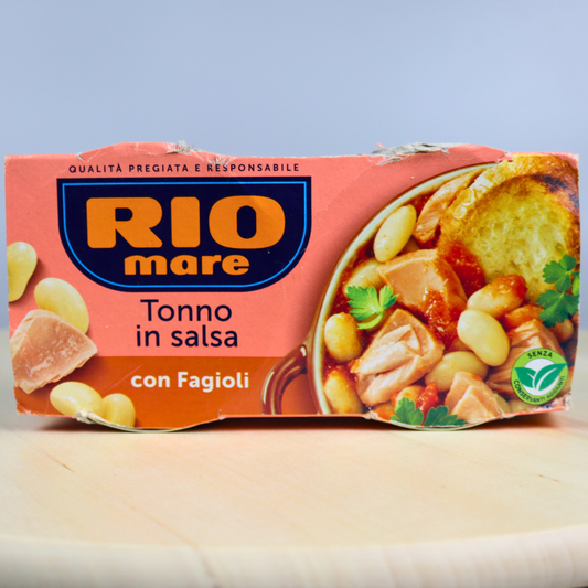 Rio Mare Tonno in Salsa cu fasole/mazăre 2x160gr