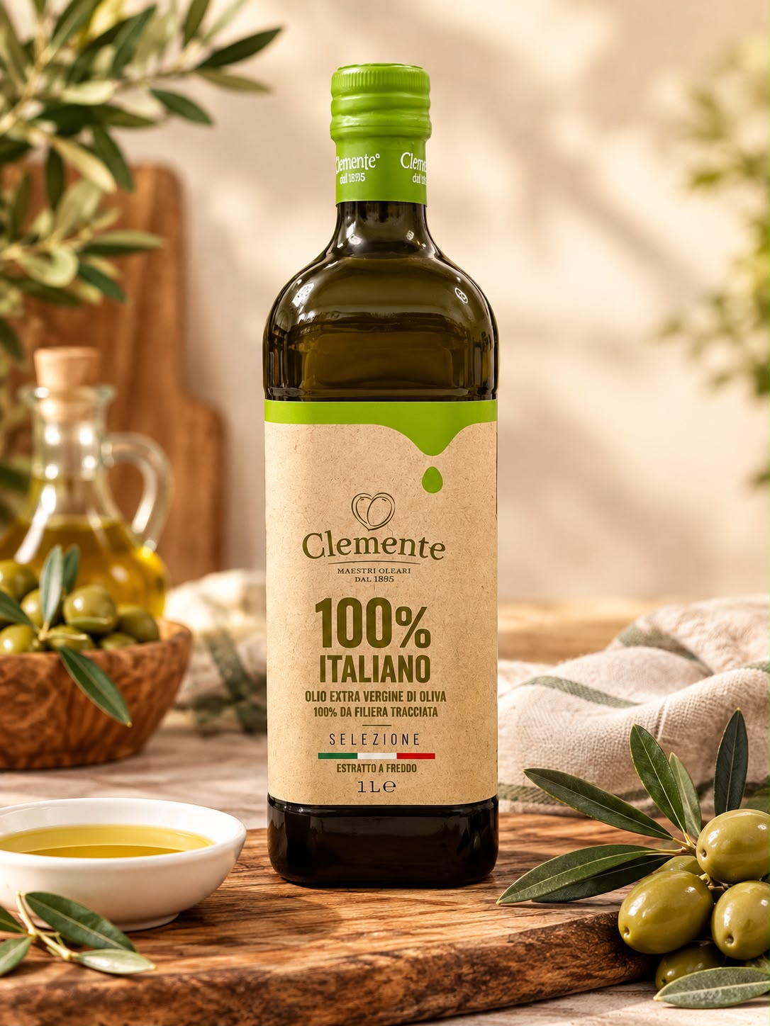 🇮🇹 Ulei de măsline extravirgin Clemente – 100% Italian🫒