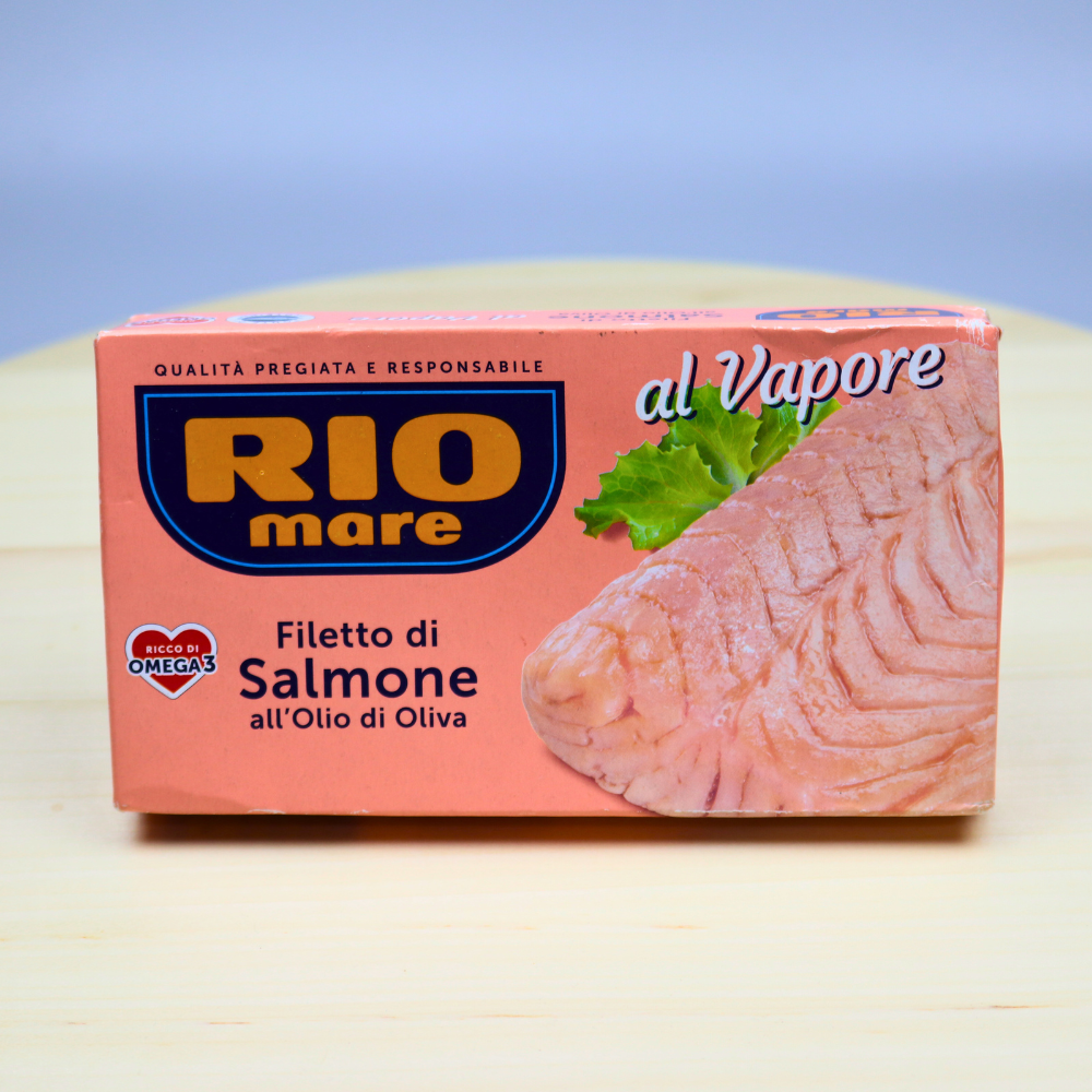 Fileuri de Somon Rio Mare - Salmone all'Olio di Oliva 150gr