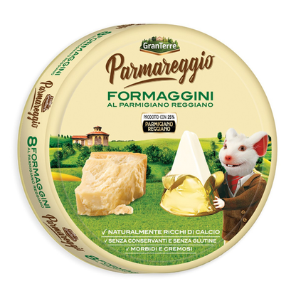 Brânză topită Parmareggio - Formaggini/Cremosini 125-140g