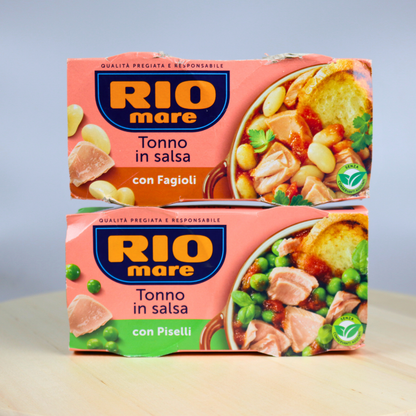Rio Mare Tonno in Salsa cu fasole/mazăre 2x160gr