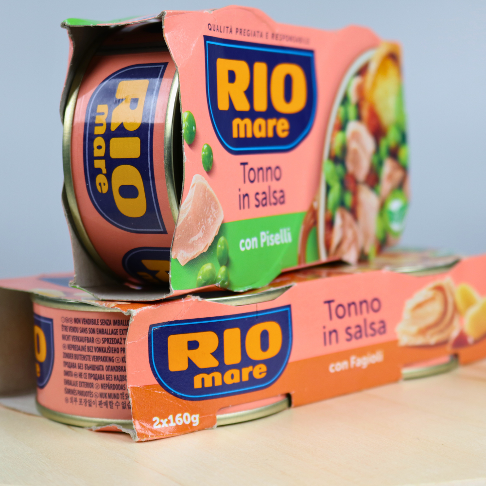 Rio Mare Tonno in Salsa cu fasole/mazăre 2x160gr
