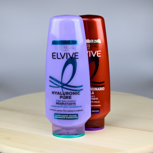 Balsam Elvive de la L'Oreal Hyaluronic Pure/Olio Straordinario d'Amla