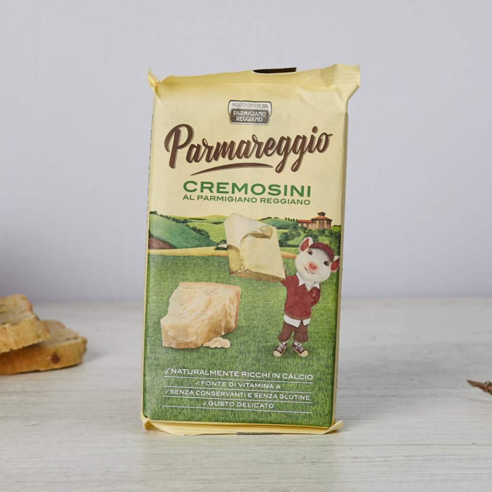 Brânză topită Parmareggio - Formaggini/Cremosini 125-140g
