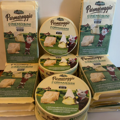 Brânză topită Parmareggio - Formaggini/Cremosini 125-140g