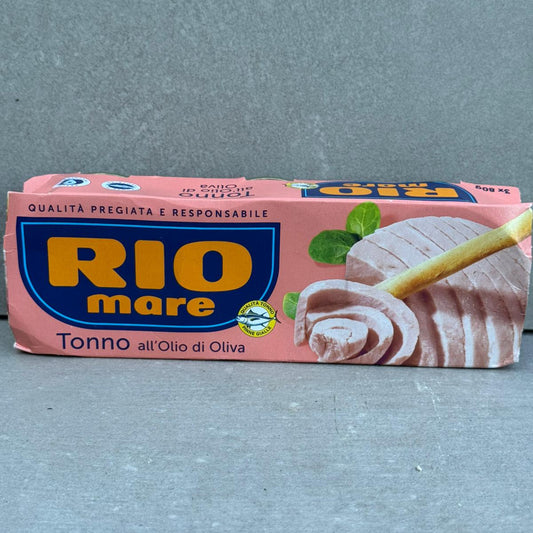 Ton Rio Mare în ulei de măsline - set de 3x80gr