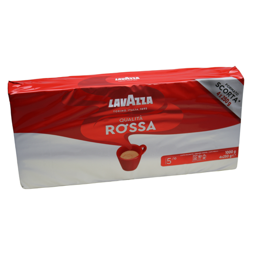 Cafea măcinată Lavazza Qualità Rossa - 4x250g