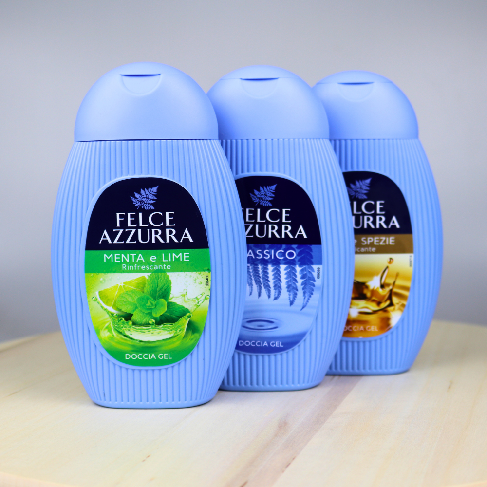 Gel de duș Flece Azzurra - diverse sortimente - 250ml